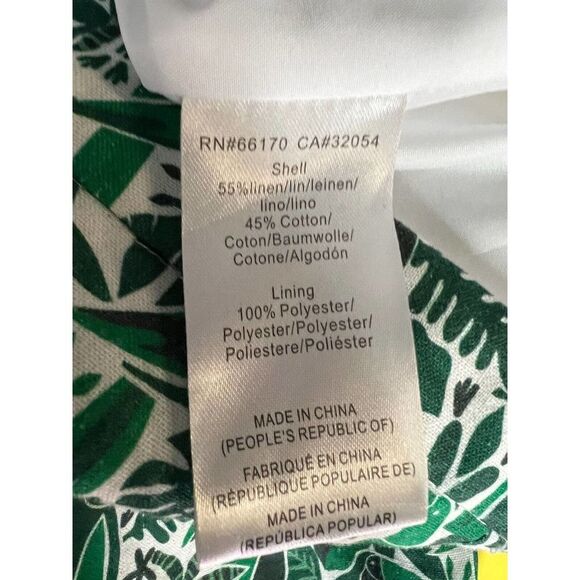 New Anthropologie Hutch Linen Midi Skirt Side - Picture 9 of 9